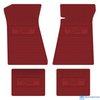 FMCZ0003004020 77 CAMARO Z/28 VINYL FLOORMATS RED - image 1