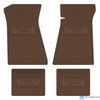 FMCZ0003005129 78 CAMARO Z/28 VINYL FLOORMATS DARK SADDLE - image 1