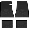 FMSS0003003001 66/67 SS 396 LOGO VINYL FLOOR MATS - BLACK - image 1