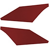 SB68GC03R 68-69 CAMARO SAIL PANEL BOARD RED RIBBED - image 1