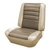 AA65GHE0010638G 65 CHEVELLE/MALIBU/EL CAMINO BUCKETS - GOLD/FAWN - image 1