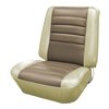 AA65GHE0010639G 65 CHEVELLE/MALIBU/EL CAMINO BUCKETS - GOLD/NOS FAWN - image 1