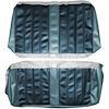 AA66GH00056340G 66 CHEVELLE/MALIBU CONVERTIBLE REAR - DARK BLUE/LIGHT BLUE - image 1
