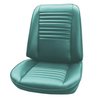 AA67GHE0010424G 67 CHEVELLE/MALIBU/EL CAMINO BUCKETS - METALLIC TURQUOISE - image 1