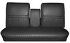 AA68GKD0030100G 68 SKYLARK/CUSTOM SPLIT SEAT W/CAR - BLACK - image 1