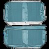 AA69GHC0080431G 69 CHEVELLE/MALIBU CLOTH HTP REAR - NOS TURQ CLOTH/NOS TURQ - image 1