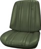 AA69GHE0010469G 69 CHEVELLE/MALIBU/EL CAMINO BUCKETS - DARK METALLIC GREEN - image 1