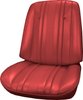 AA69GHE0010511G 69 CHEVELLE/MALIBU/EL CAMINO BUCKETS - RED - image 1