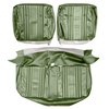 AA69GHE0020432G 69 CHEVELLE/MALIBU/EL CAMINO SPLIT BENCH - LIGHT MET. GREEN - image 1