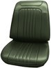 AA71GHE0010465G 72 CHEVELLE/MALIBU/EL CAMINO BUCKETS - GREEN - image 1