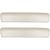 AP64GA-FRT220G 64 GM A-BODY FRONT 11 ARMREST PADS - FROST WHITE SEVILLE - image 1