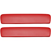 AP65GA-FRT501G 65/67 GM A-BODY FRONT 11 ARMREST PADS - RED MADRID - image 1
