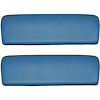 AP65GA-RR338G 65/67 GM A-BODY REAR ARMREST PADS - BRIGHT BLUE MADRID - image 1