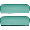 AP65GA-RR420G 65/67 GM A-BODY REAR ARMREST PADS - MET TURQ MADRID - image 1