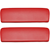 AP65GA-RR501G 65/67 GM A-BODY REAR ARMREST PADS - RED MADRID - image 1