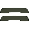 AP68GA-FRT469G 68/72 GM A-BODY FRONT ARMREST PADS - DARK MET GREEN MADRID - image 1