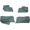 AW68GA00056333G 68/72 GM A-BODY CONV ARMREST/ WELL COVERS - TEAL BLUE - image 1