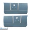 DO64GH00012325G 64 CHEVELLE/MALIBU FRONT DOOR PANELS - METALLIC BLUE - image 1