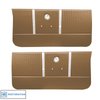 DO64GH00012656G 64 CHEVELLE/MALIBU FRONT DOOR PANELS - SADDLE - image 1