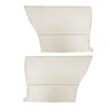 DO64GH00048220G 64 CHEVELLE/MALIBU HTP REAR PANELS - FROST WHITE - image 1