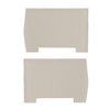 DO64GH00056220G 64 CHEVELLE/MALIBU CONV REAR PANELS - FROST WHITE - image 1
