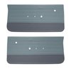 DO65GH00012141G 65 CHEVELLE/MALIBU FRONT DOOR PANELS - NOS SLATE/NOS CHAR BL - image 1