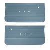 DO65GH00012322G 65 CHEVELLE/MALIBU FRONT DOOR PANELS - MET BLUE/MED BLUE - image 1