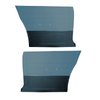 DO65GH00048322G 65 CHEVELLE/MALIBU HARDTOP REAR PANELS - MT BLUE/MD BLUE - image 1