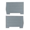 DO65GH00056140G 65 CHEVELLE/MALIBU CONVERTIBLE REAR PANELS - NOS SLATE - image 1
