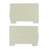 DO65GH00056232G 65 CHEVELLE/MALIBU CONVERTIBLE REAR PANELS - NOS FAWN - image 1