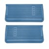 DO67GH00012338G 67 CHEVELLE/MALIBU FRONT DOOR PANELS - BRIGHT BLUE - image 1