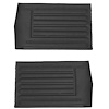 DO67GH00056100G 67 CHEVELLE/MALIBU CONVERTIBLE REAR PANELS - BLACK - image 1
