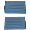 DO67GH00056338G 67 CHEVELLE/MALIBU CONVERTIBLE REAR PANELS - BRIGHT BLUE - image 1
