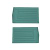 DO67GH00056424G 67 CHEVELLE/MALIBU CONVERTIBLE REAR PANELS - MET. TURQUOISE - image 1