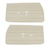 DO68GH00012204G 68 CHEVELLE/MALIBU FRONT DOOR PANELS - METALLIC PARCHMENT - image 1