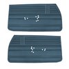 DO68GH00012331G 68 CHEVELLE/MALIBU FRONT DOOR PANELS - BLUE - image 1
