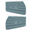 DO68GH00012333G-PA 68 CHEVELLE/MALIBU FRONT DOOR ASSEMBLY - TEAL - image 1