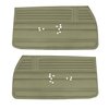 DO68GH00012645G 68 CHEVELLE/MALIBU FRONT DOOR PANELS - WILLOW GOLD - image 1