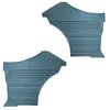 DO68GH00046331G 68 CHEVELLE/MALIBU HARDTOP REAR PANELS - BLUE - image 1