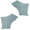 DO68GH00046333G 68 CHEVELLE/MALIBU HARDTOP REAR PANELS - TEAL - image 1