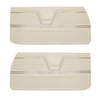 DO69GH00012239G 69 CHEVELLE/MALIBU FRONT DOOR PANELS - METALLIC PARCHMENT - image 1