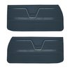 DO69GH00012369G 69 CHEVELLE/MALIBU FRONT DOOR PANELS - METALLIC BLUE - image 1