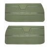 DO69GH00012432G 69 CHEVELLE/MALIBU FRONT DOOR PANELS - LIGHT METALLIC GREEN - image 1
