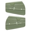 DO69GH00012432G-PA 69 CHEVELLE/MALIBU FRONT DOOR ASSEMBLY - LIGHT MET. GREEN - image 1