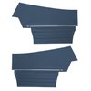 DO69GH00056369G 69 CHEVELLE/MALIBU CONVERTIBLE REAR PANELS - METALLIC BLUE - image 1