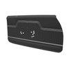DO70GE00011100G-PA 70/72 EL CAMINO FRONT DOOR ASSEMBLY - BLACK - image 1