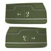 DO70GE00011415G 71 EL CAMINO FRONT DOOR PANELS - JADE GREEN - image 1