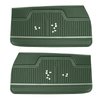 DO70GH00012460G 70 CHEVELLE/MALIBU FRONT DOOR PANELS - METALLIC GREEN - image 1
