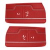 DO70GH00012513G 70 CHEVELLE/MALIBU FRONT DOOR PANELS - RED - image 1