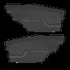 DO70GH00048100G 70/72 CHEVELLE/MALIBU HARDTOP REAR PANELS - BLACK - image 1